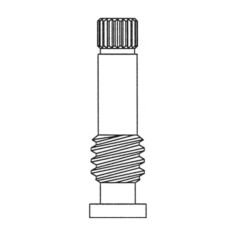 Stem Right Hand Hot Fits Speakman Sentinel