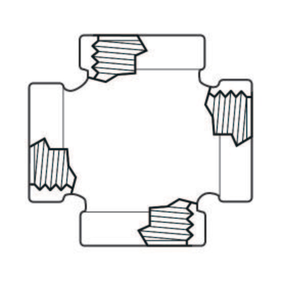 Cross Brass 1/8