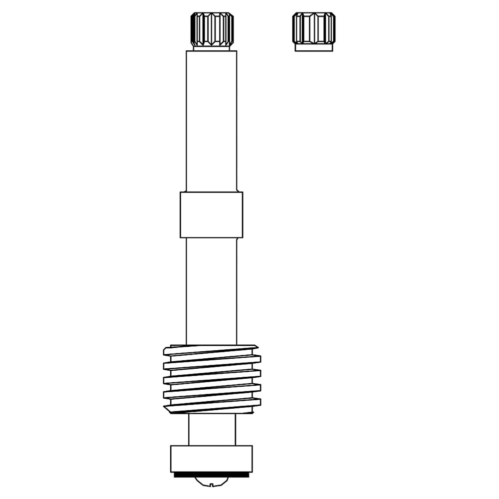 Stem Right Hand Hot Fits Central Brass Old Style