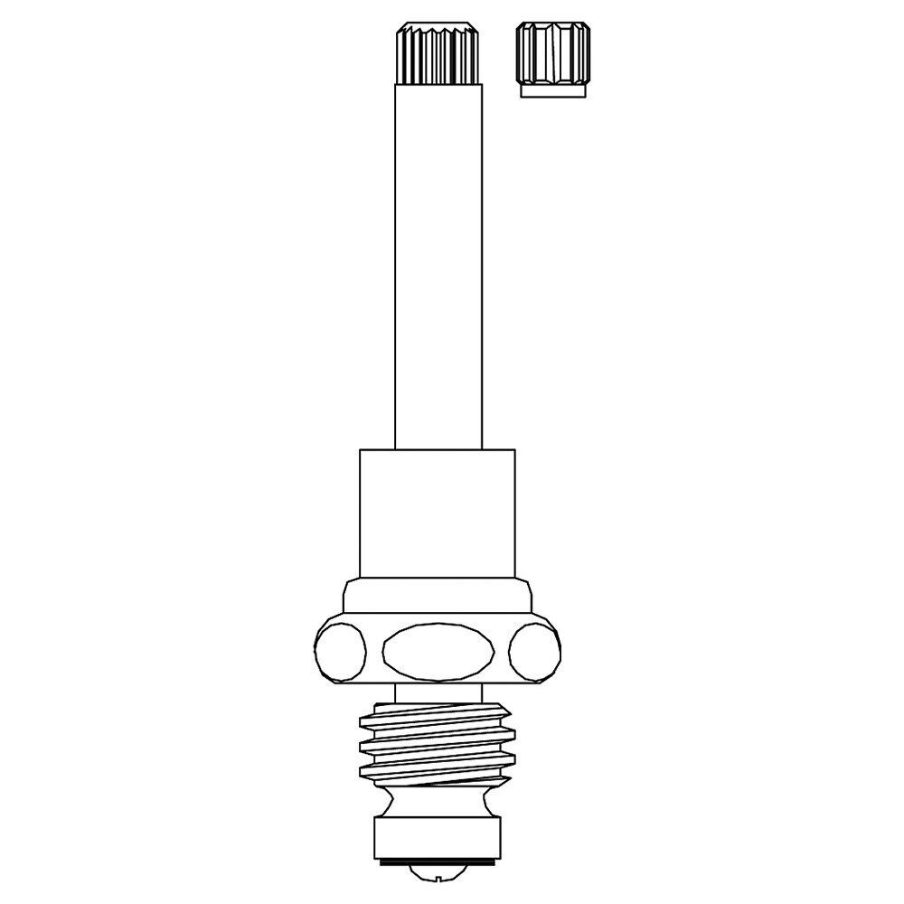 Stem Right Hand Hot Or Cold Fits California Brass and Calco Brass