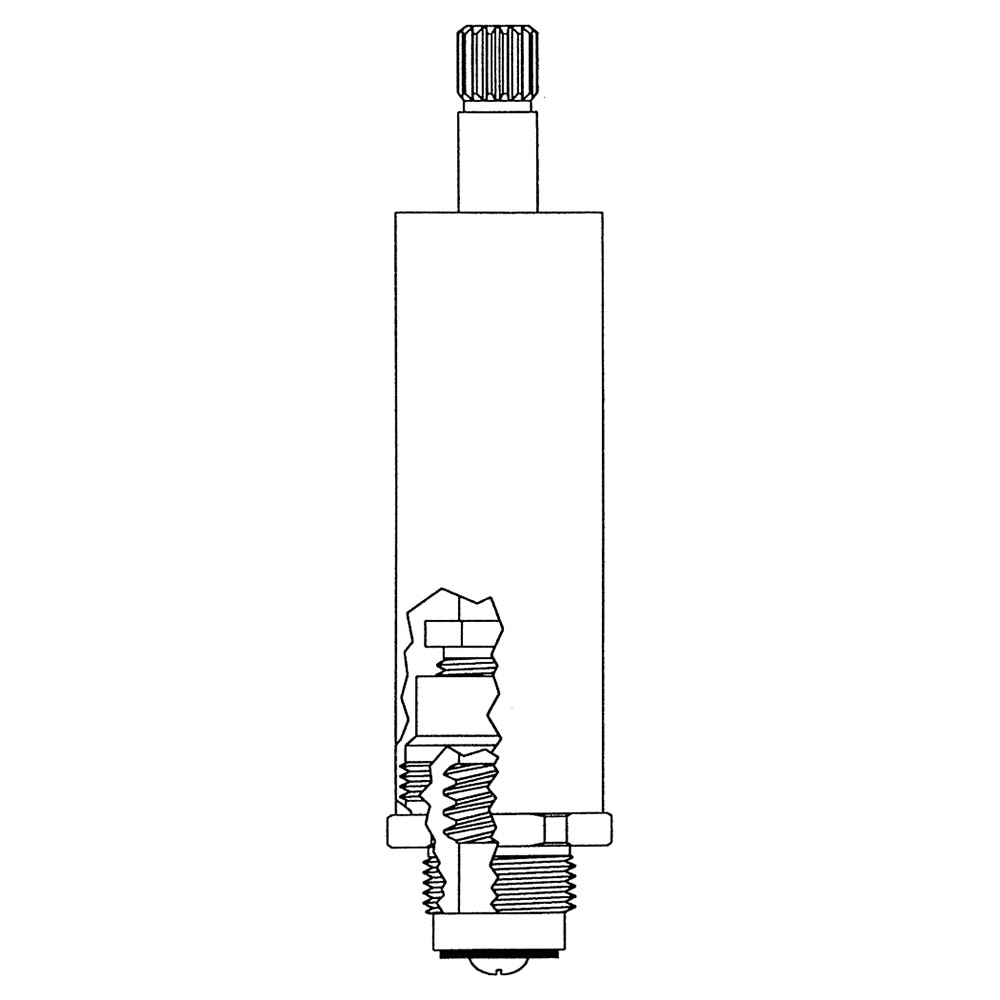 Stem Right Hand Hot Or Cold Fits Eljer Lusterline