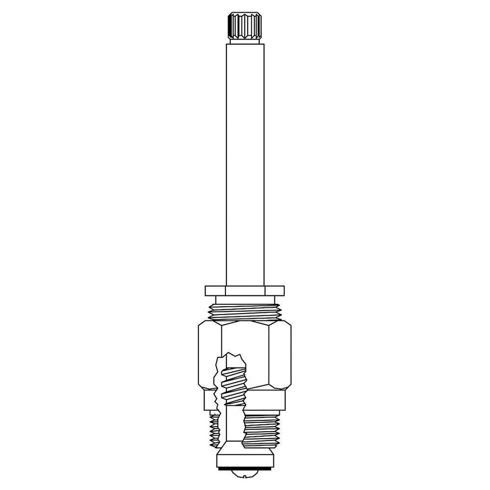 Stem Right Hand Hot Or Cold Fits Central Brass 850 950