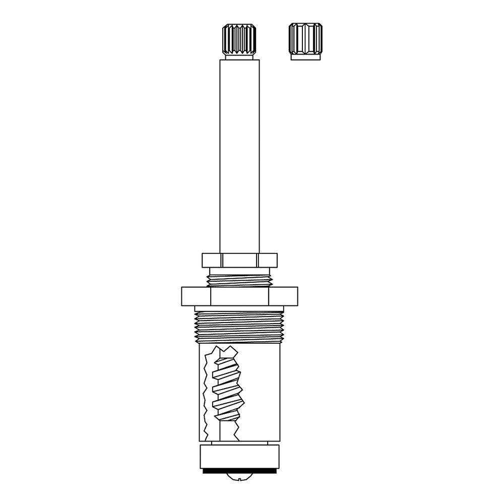 Stem Left Hand Cold Fits Briggs Republic