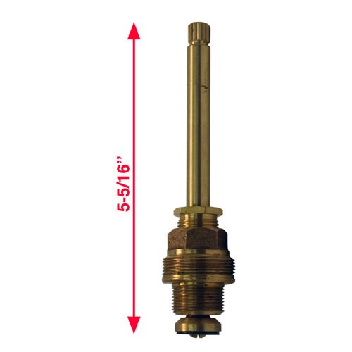 Stem Right Hand Hot Or Cold Fits Central Brass