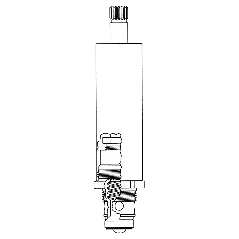 Stem Diverter Tub Shower Fits Eljer Lusterline