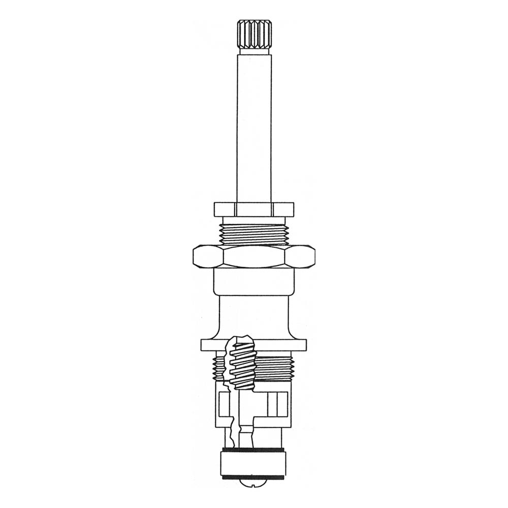 Stem Diverter Tub Shower Fits Sayco Old Style