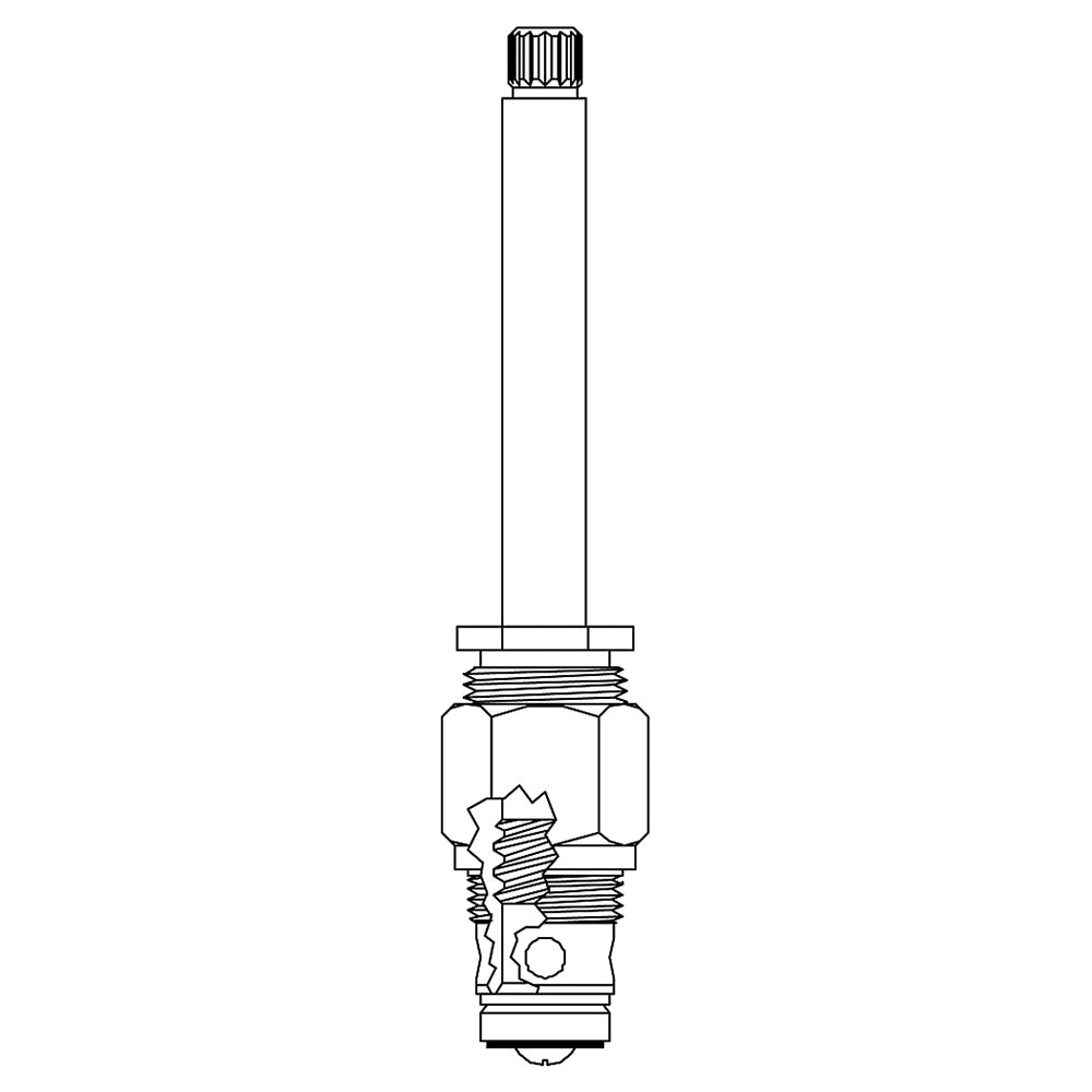 Stem Diverter Tub Shower Fits Central Brass