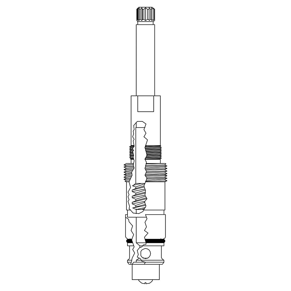 Stem Diverter Tub Shower Fits American Standard