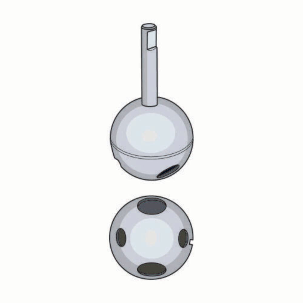 Single Control Ball Brass Import Fits Delta 70