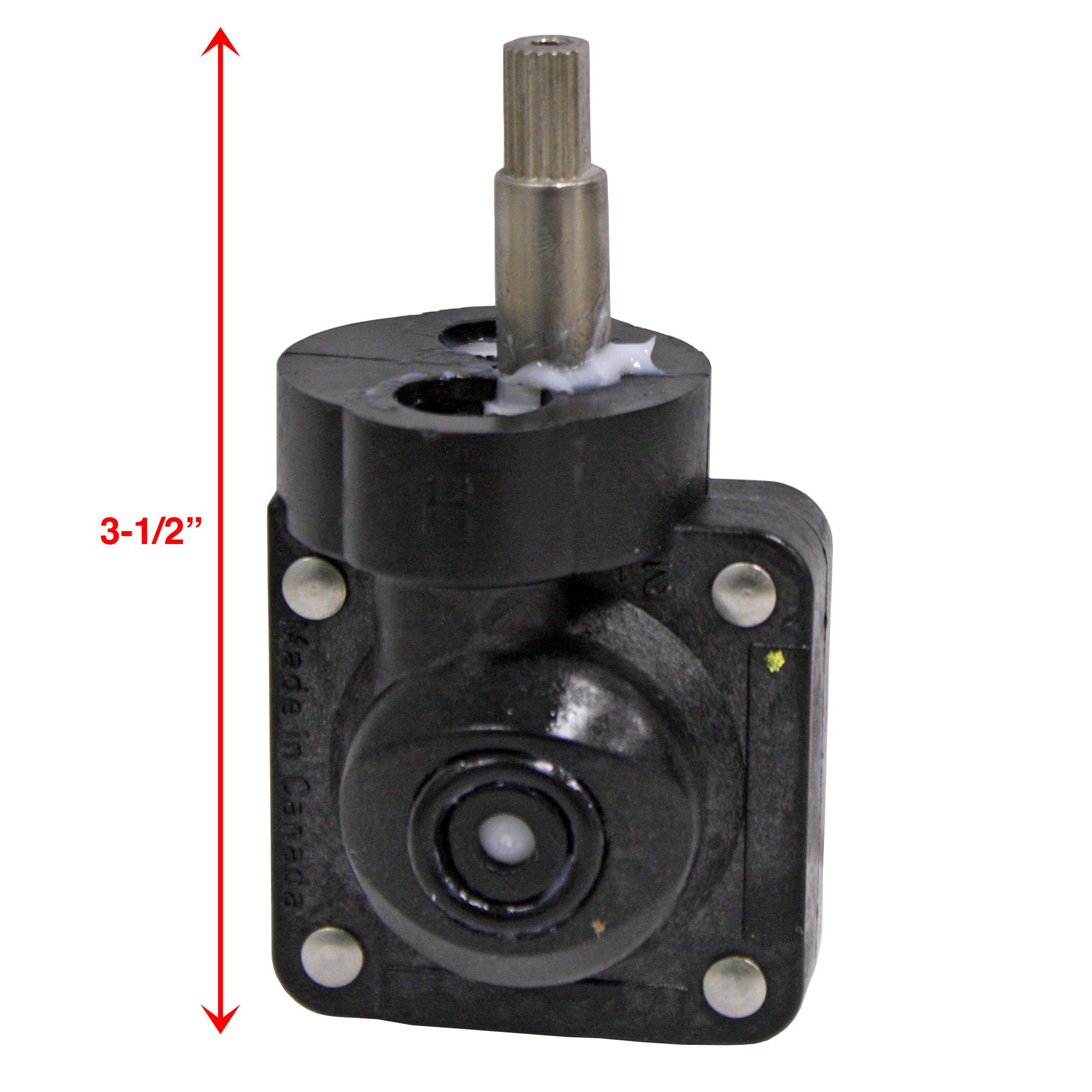 Single Control Pressure Balance Valve Cartridge, fits Central, Danfoss, Eljer and Grohe