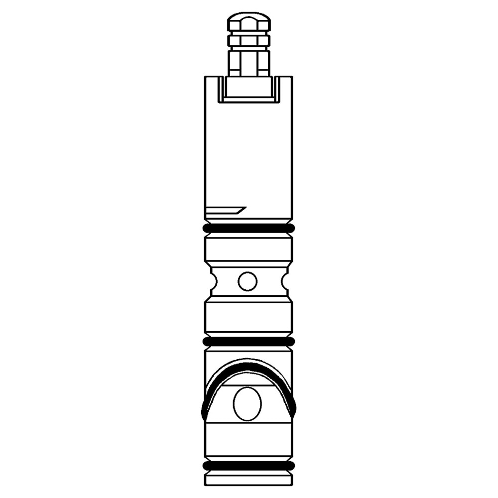 Brass Single Control Cartridge Fits Moen 1200 Import