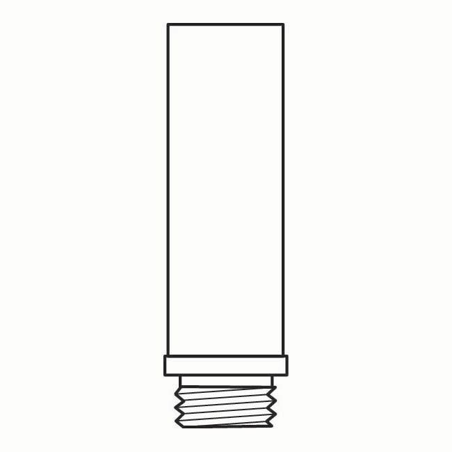 Seat 33/64-18 X 1 29/32 Inch High Fits Gopher Union Brass