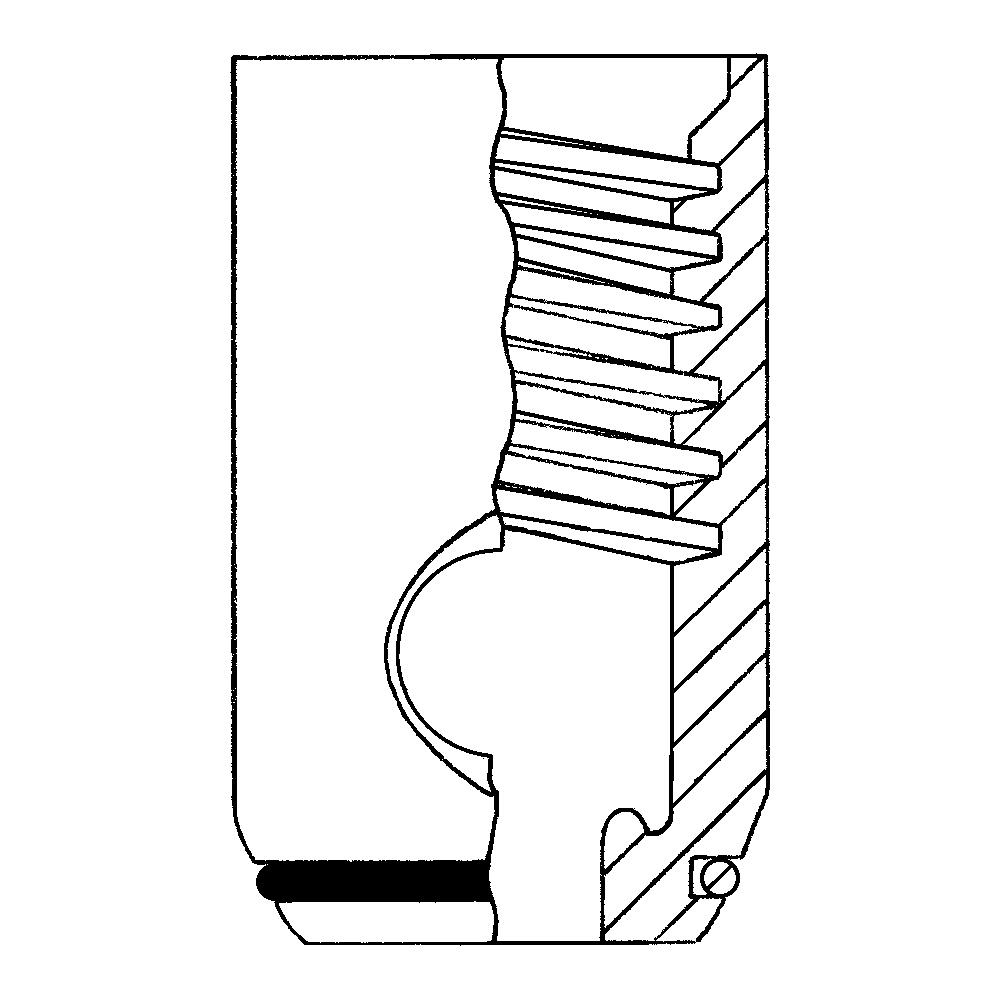 Brass Seat Sleeve Barrel with O-Ring fits American Standard