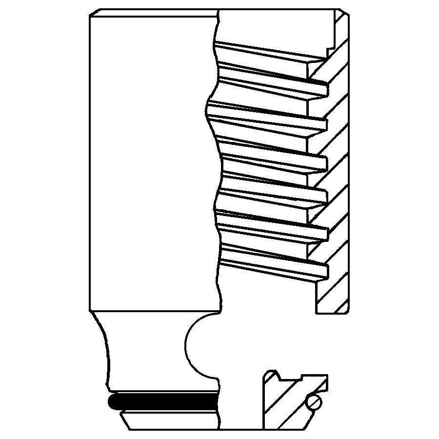 Sleeve Barrel Seat Right Hand Brass Fits Kohler