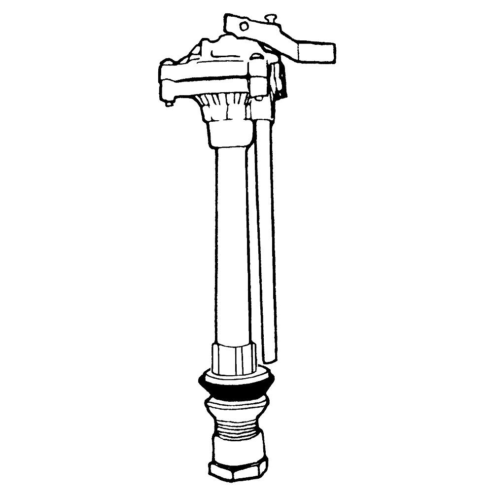 Ballcock Plastic 10 In Fits Coast Master