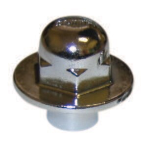 Cap Nut Chrome Plated for Wall Hung Toilet with Extension