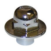 Cap Nut with Washer Chrome Plated for Wall Hung Toilet with Extension