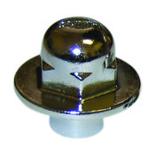 Cap Nut Chrome Plated for Wall Hung Toilet with Extension