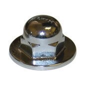 Chrome Plated Brass Cap Nut For Wall Hung Water Closet Toilet Carrier