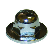 Chrome Plated Brass Cap Nut For Wall Hung Water Closet Toilet Carrier