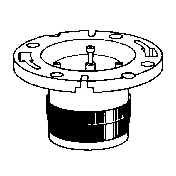 Toilet Flange Extension Kit