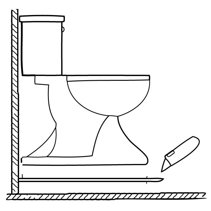 Universal Seat Floor Gasket, Stabilizer Seal Pad