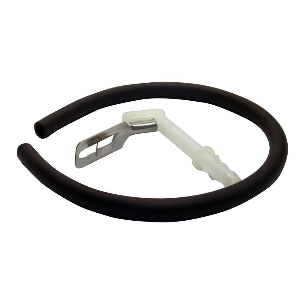 Toilet Refill Tube and Clip Fits Most Fill Valves