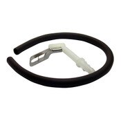 Toilet Refill Tube and Clip Fits Most Fill Valves
