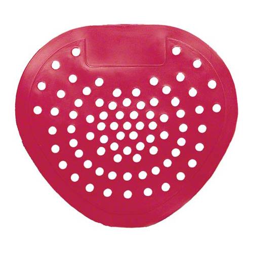 Cherry Red Biscuit Urinal Screen (Fits Most Urinals)