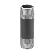 1 X 2 Inch Seamless Black Nipple SCH80