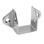 Headrail Bracket 1-1/4 In Post Size, Zamac Polished Chrome
