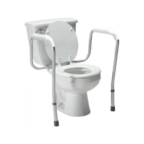 ADA Grab Bar For Elongated Toilet Seat