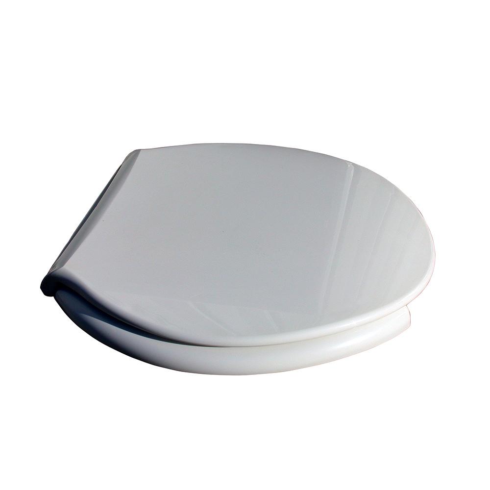 Big John Toilet Seat Open Front W/Lid White