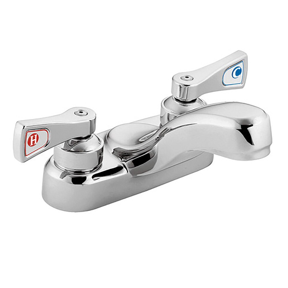Chrome Two-Handle Lavatory Faucet Moen