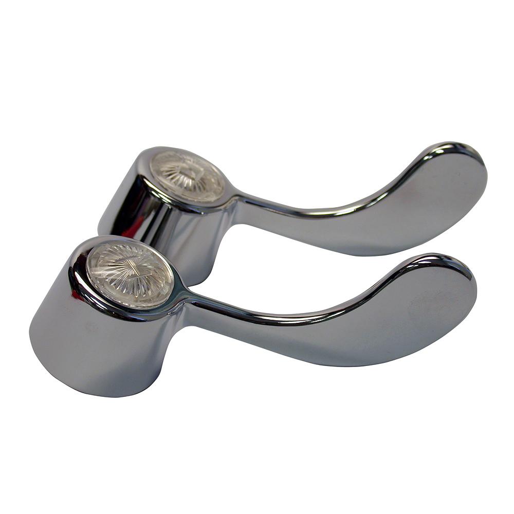 Handle Wrist Blade Pair Chrome