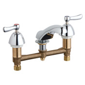 Deck Mount Manual Sink w/ 8 In Centers 2.2 GPM 2 3/8 In Lever Handle Quarturn Cartr.