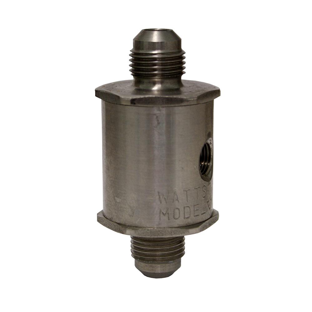 Check Valve, 1/4 Inch, Dual, SAE Male Flare End Connections