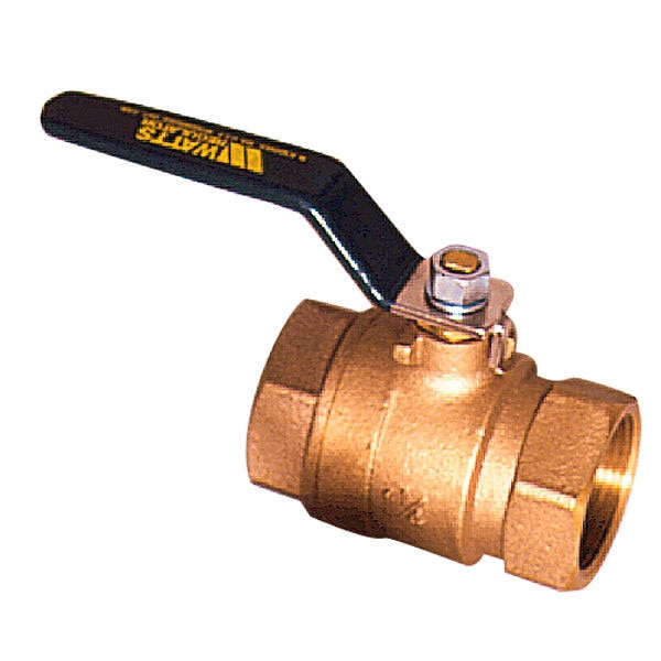 Ball Valve, 1 1/2, Lead Free, Full Port with Threaded Ends