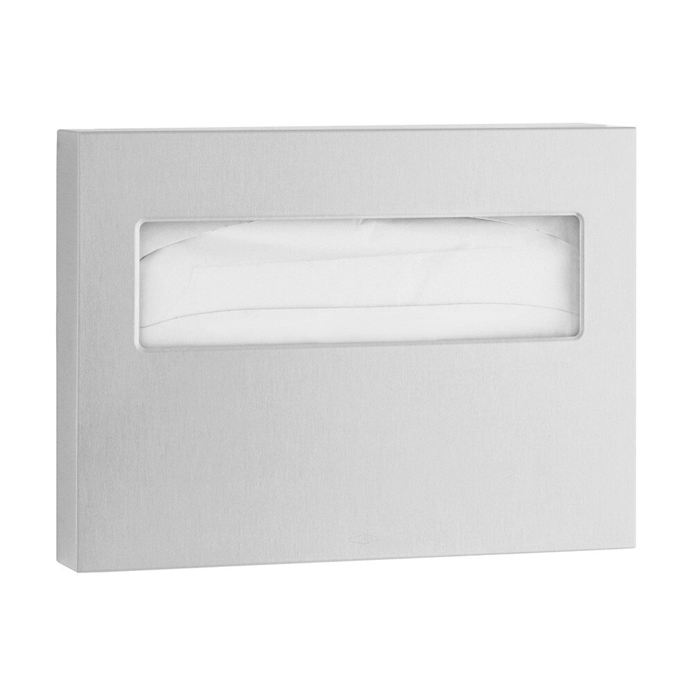 Toilet Seat Cover Dispenser, Surface-Mounted, Satin Finish, Classic Series Bobrick