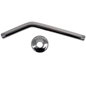 Shower Arm 12 Inch With Flange