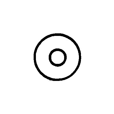 Bibb Washer 17/32 Inch 0 Flat Washer - 10 PACK