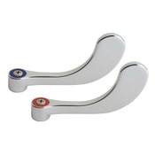 4 Inch Wrist Blade Handle, Sixteen Point, Tapered Broach, Metal