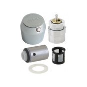 1-3/4 In MVP Metering Push Handle Retrofit Kit, Chrome