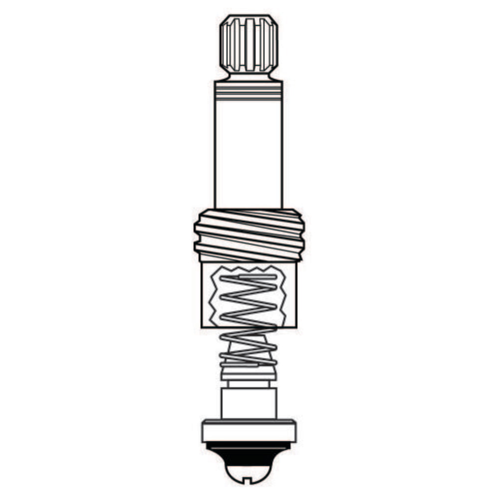 Complete Right Hand Check Stem Assembly 1/2 Inch