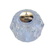 Clear Single Handle with Button and Screw, for Tub and Shower