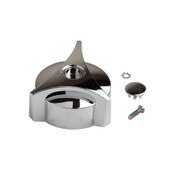 Temperature Control Handle with Plug Button and Screw for use with Temptrol Shower Series