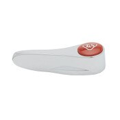 Hot Lever Handle with Screw and Red Index Button (T&S Logo)