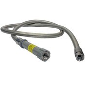 Hose, 68" Flexible Stainless Steel (Gray Handle)