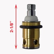 Stem Splined left hand Water Saver