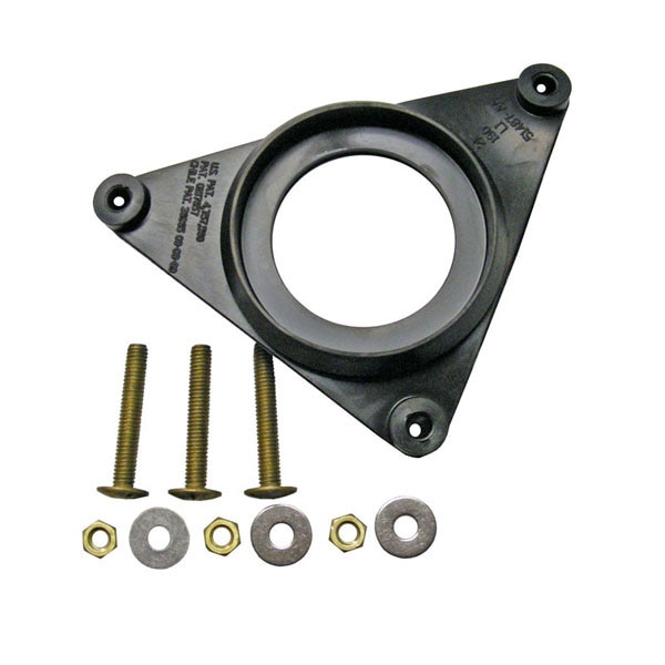 Triangle Tank Gasket Assembly Kit for Most 2 Piece Toilets Includes Gasket, Bolts, Washers, Nuts